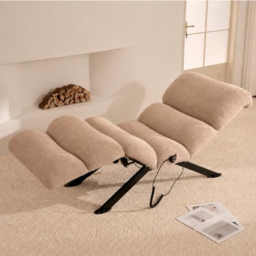 GOSUHI Pink Power Recliner Lounger