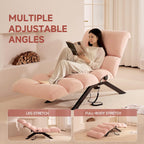 GOSUHI Pink Power Recliner Lounger