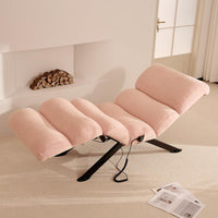 GOSUHI Pink Power Recliner Lounger